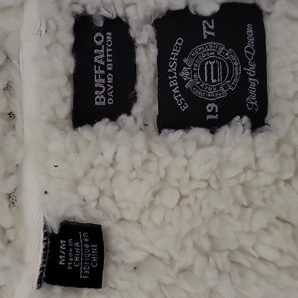 Buffalo David Bitton Fahadi Sherpa Lined Hooded Full Zip Men's Jacket-Size M - Picture 7 of 11